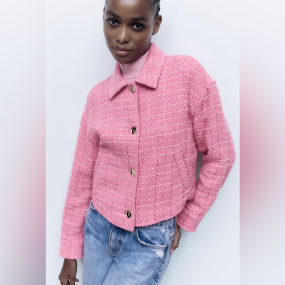 COPY - Metalic knit pink jacket - Picture 11 of 11
